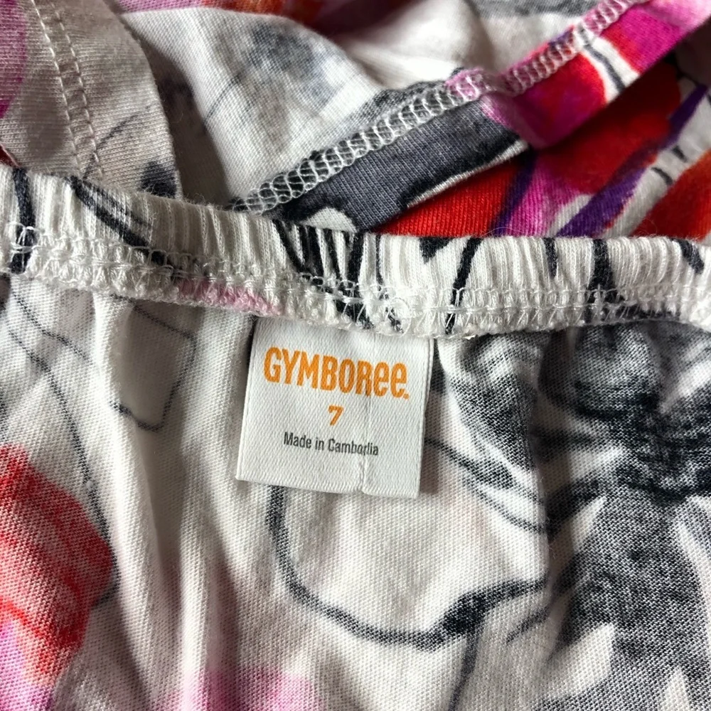Gymboree Floral Sleeveless Tank Top Size 7